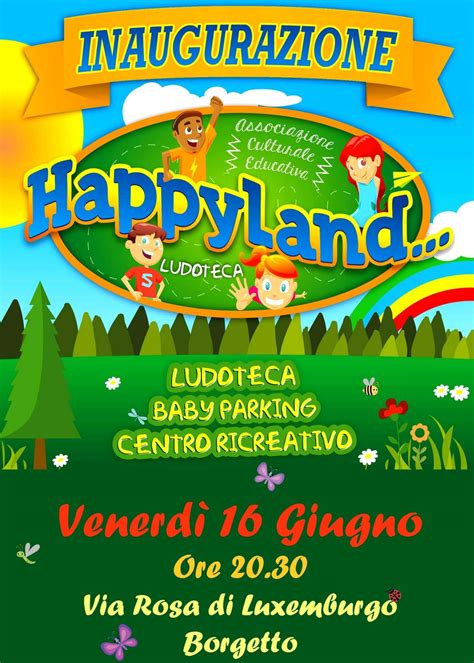 Happy Land Ludoteca - SIAMO PRONTI...NON MANCARE!!! Venrerdì 16 Giugno