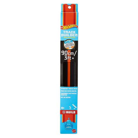 Hot Wheels Track Builder Unlimited Düz Pist Seti HGK Turuncu