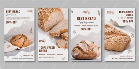 Free Vector Bakery Hand Drawn Flat