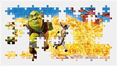 Пазлы Онлайн - Шрек