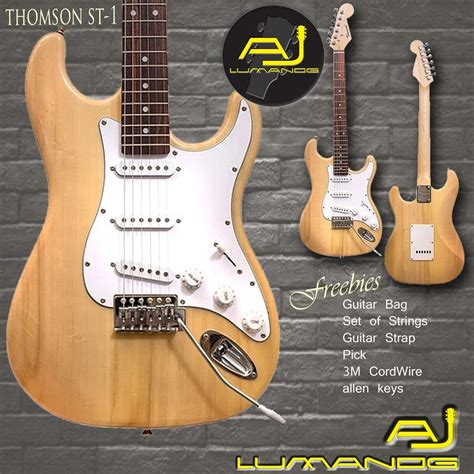 THOMSON ELECTRIC GUITAR STRATOCASTER ST1 BY ANTONIO LUMANOG JR