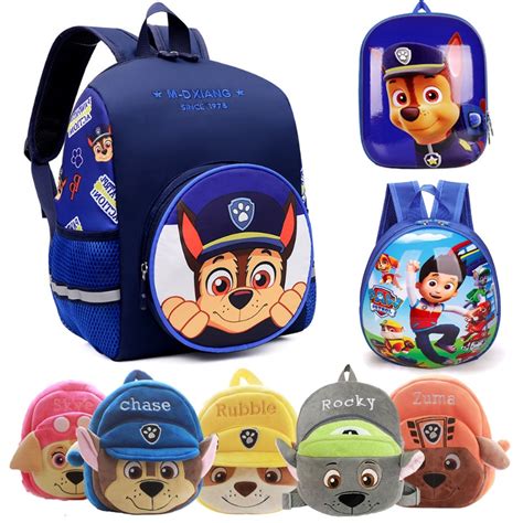 Paw Patrol Mochila De Patrulla Canina Perro Lindo De Dibujos Animados