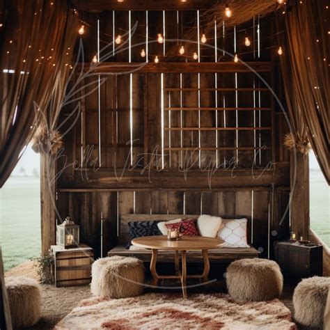 20 Cozy Barn Digital Backdrops Farmhouse Digital Backdrop Overlays
