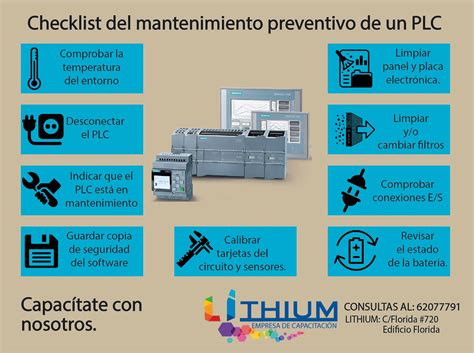 LITHIUM - 🔧🔩 LISTA DE VERIFICACIÓN DEL MANTENIMIENTO... | Facebook