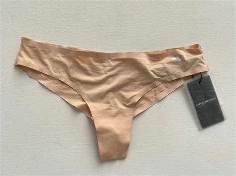 Emporio Armani Second Skin Panty Underwear Nude L