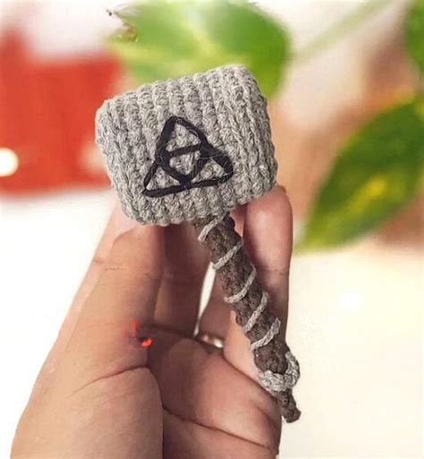 Crochet Thor Hammer Pattern For Avengers Fans Clairea Belle Makes
