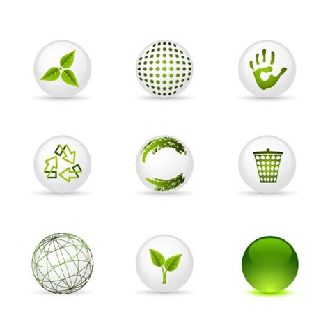 Abstract 3d Glossy Spheres Royalty Free Vector Image
