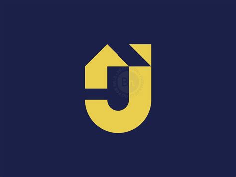 Letter J House Logo Branition