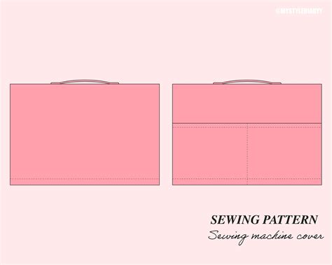 sewing machine cover pattern 6
