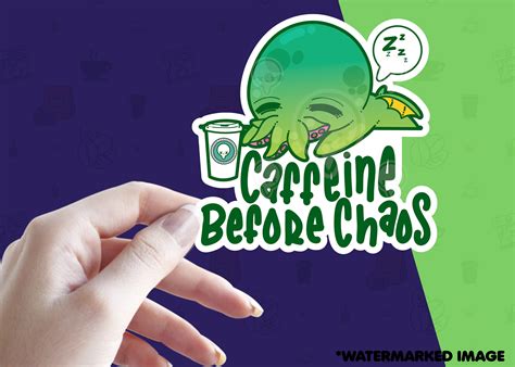 Caffeine Before Chaos – ChubbleGumLLC