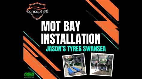 Jasons Tyres Swansea Mot Bay Installation Youtube