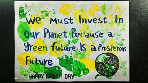 Free Printable Customizable Earth Day Poster Templates Off