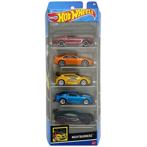 Набор Hot Wheels из 5 машинок HW Nightburnerz HTV43 купить на OZON по низкой цене 1839531530