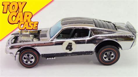 Hot Wheels Mustang Boss Hoss Red Line Chrome Youtube