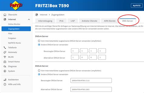 Dns Server Via Dhcp Ndern Fritzbox Mit Inexio Dr Windows