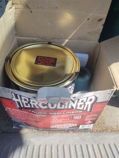 Herculiner Hcl1b8 1 Gallon Truck Brush On Bedliner Kit For Sale Online Ebay