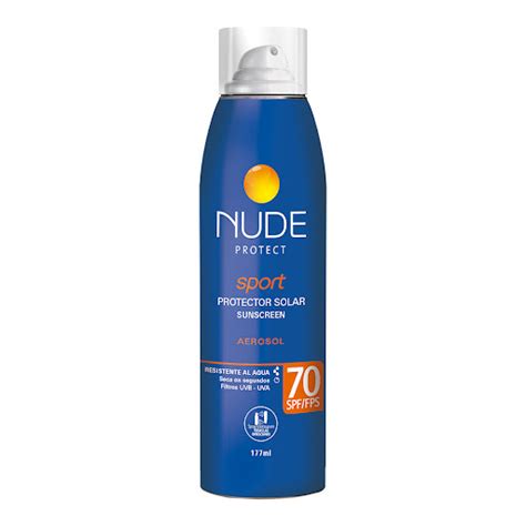 Protector Solar Nude Aerosol Sport SPF 70 X177 Ml