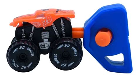 Carro Lanzador Nano Racers Hot Wheels Naranja Mercadolibre