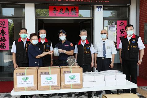 花蓮警消獲慈濟提供防護物資 安定守護力量