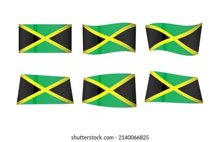 Jamaican flag sticker