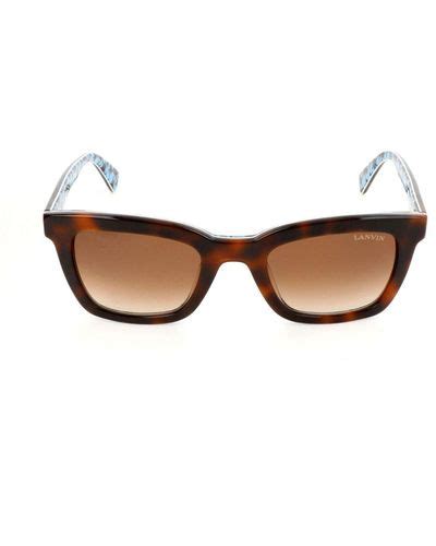 Brown Lanvin Sunglasses For Women Lyst