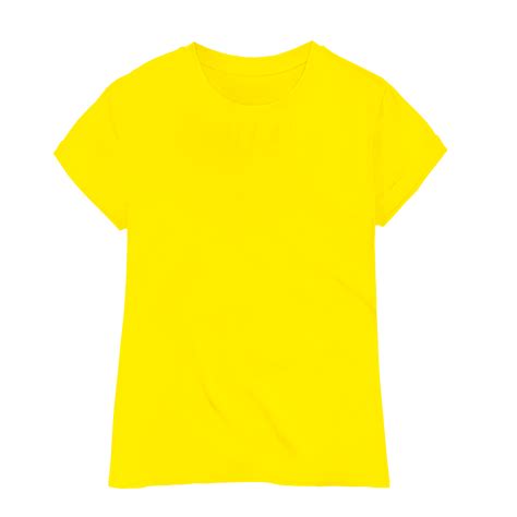 Yellow T Shirt 21095997 Png