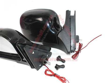 Зеркала наружные ВАЗ 2104, 2105, 2107 большие черные с поворотом Vitol ...