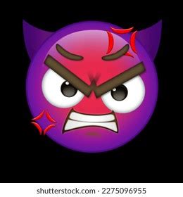 Angry Emoji Very Angry Emojis Copy Stock Illustration 2275096955