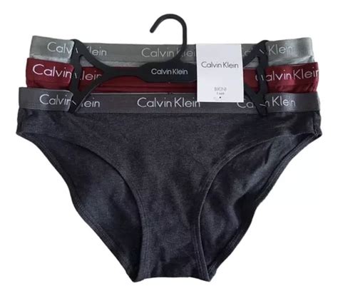Set De Calzones Bikini Calvin Klein Originales Talla M Meses sin interés
