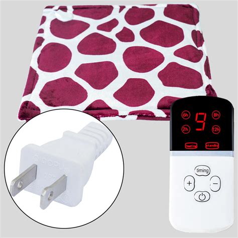 Yoloke Small Heated Blanket Portable Electric Blanket Throw Soft