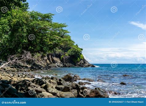 Popular Tourist Destination. Aerial View of Sabang Island in Aceh ...