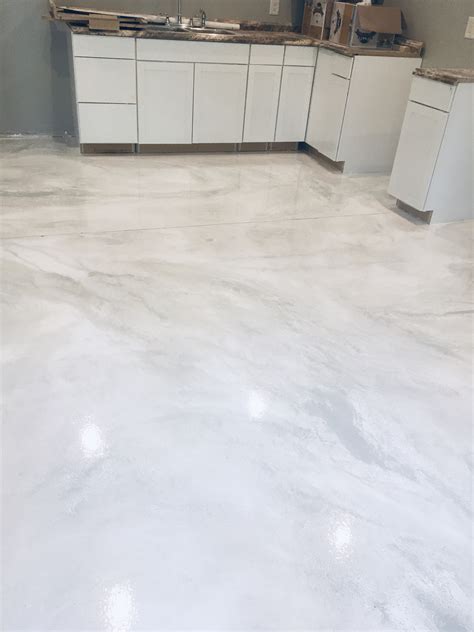 Marble Look Epoxy Floor – Flooring Tips