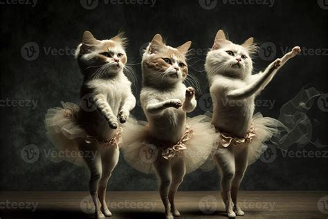 Ballerina cat dancer ballet illustration 23932792 Stock Photo at Vecteezy
