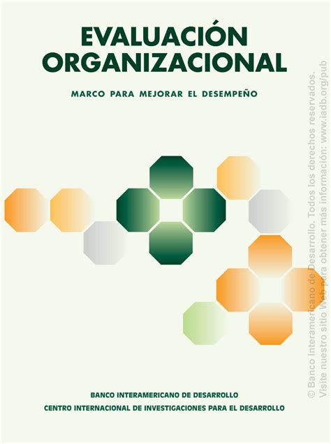 6 Evaluación organizacional Marco para mejorar el desempeño Banco