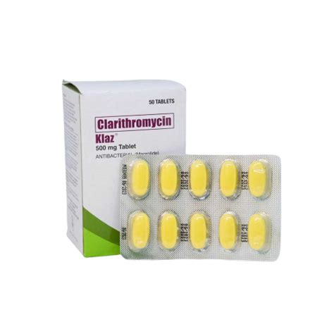 Klaz Clarithromycin 500mg Tablet 1s Price In The Philippines Medsgo