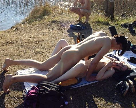 Amateur Lakeside Party Porn Pic