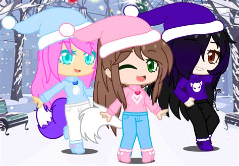 My Girls Christmas Outfits Gacha Club By Arwenthecutewolfgirl On