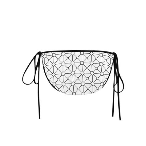 Stain Glass Window Shell Custom Bikini Swimsuit Bottom Id D