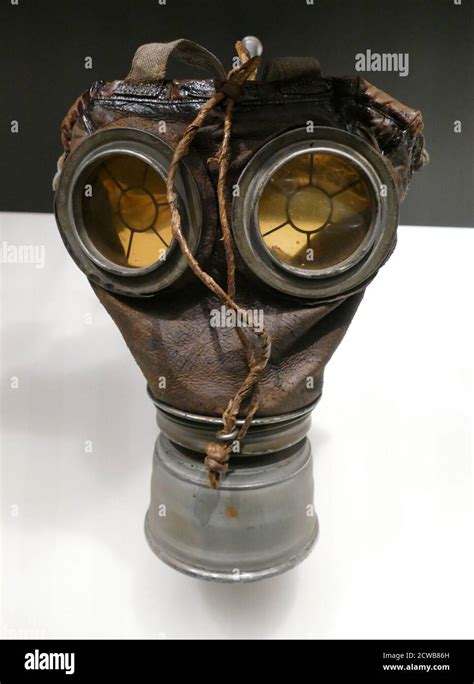 First World War gas mask for a horse used to haul artillery or other
