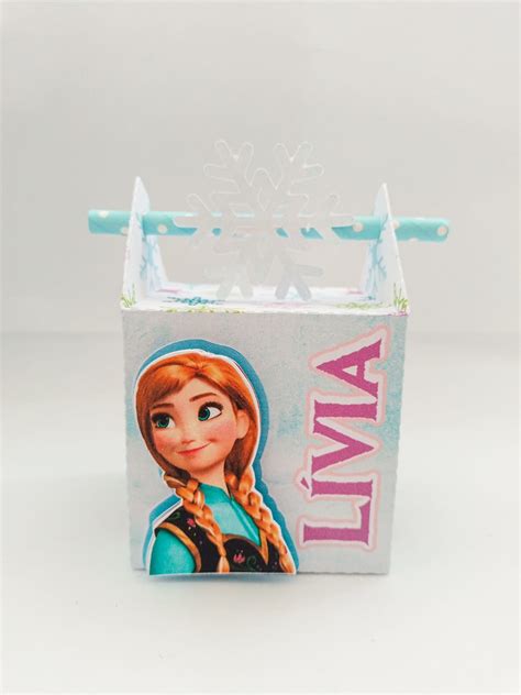 Caixa Canudo Frozen Elo Produtos Especiais