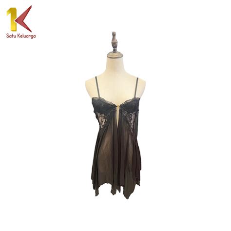 Jual 1K Baju Tidur Set Lingerie Sexy With Celana Dalam Wanita P502 Set Piyama Dress Transparan