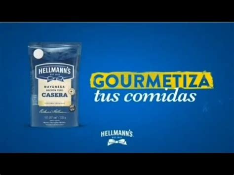 Mayonesa Hellmann S Receta Casera Comercial Paraguay 2023 YouTube