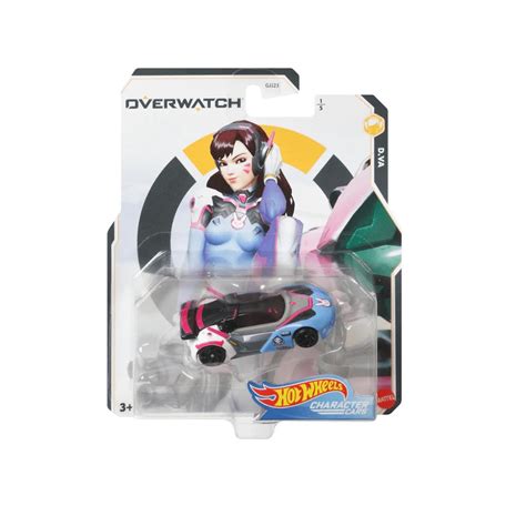 Ve Culo D Va Overwatch Hot Wheels Character Mattel Shopee Brasil