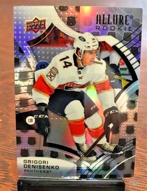 2021 22 Upper Deck Allure Grigori Denisenko 125 Rookie NHL Shield 2005