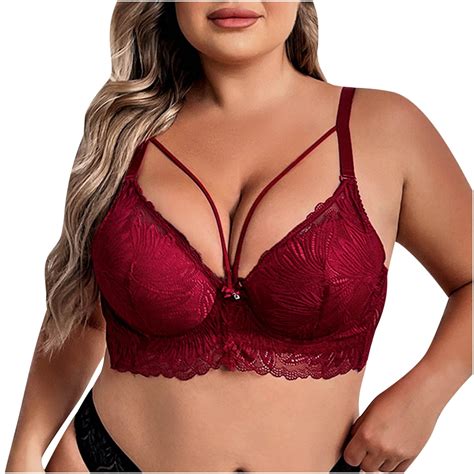Amtdh Women S Bras Clearance Charming Sexy Fashion Bandeau Bra Wire Free Lingerie Plus Size