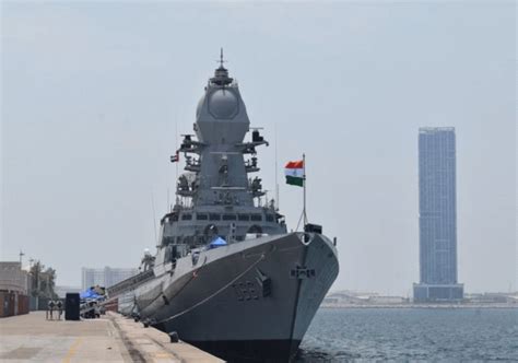 Majestic Launch Of Ins Vindhyagiri