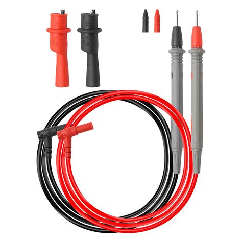 Suiwotin 1 Set Multimeter Test Leads Kit Cat Iii 1000v 20a Digital Test Probe Leads Set With