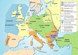 Mapa Triple Alianza Y Triple Entente