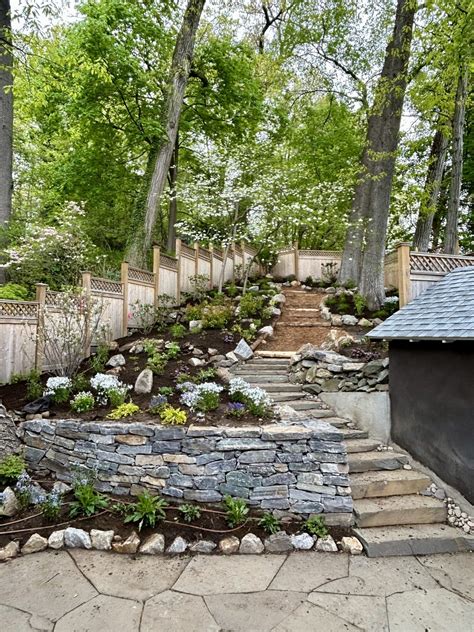 Landscape Design For A Shady Slope In Westchester Ny Green Jay Landscape Design