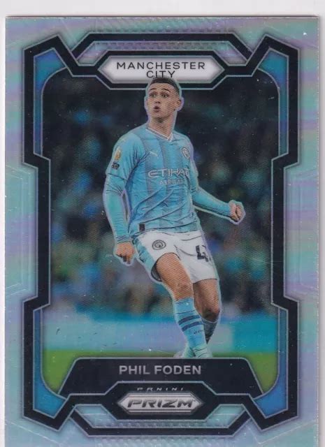 Panini Prizm Premier League F Tbol N Phil Foden Plateado